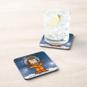 Dessous-de-verre ESPACE | Peppermenthe Patty Astronaut (Côté Droit)