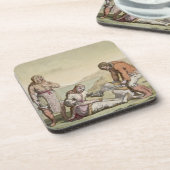 Dessous-de-verre Esquimaux, 1817 (gravure de couleur) (Côté gauche)