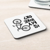 Dessous-de-verre Est Mon Vélo OK Funny VTT (Côté gauche)