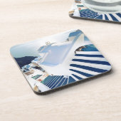 Dessous-de-verre Étapes de Santorini Oia, Grèce (Côté gauche)