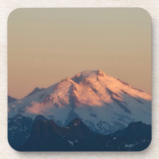 Dessous-de-verre État de Washington, North Cascades. Mont Baker (Devant)