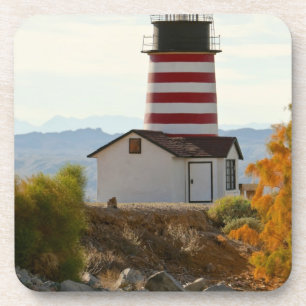 Dessous-de-verre États-Unis, Arizona, Lake Havasu City. Vue de l'ou