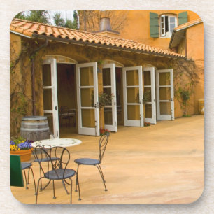 Dessous-de-verre États-Unis, Californie, vallée de Sonoma, patio à