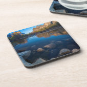 Dessous-de-verre États-Unis, Californie. Vue de la vallée de Yosemi (Côté gauche)