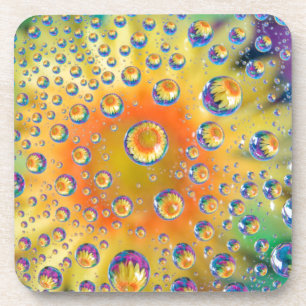 Dessous-de-verre États-Unis, Colorado, Lafayette. Bulles d'eau sur