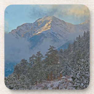 Dessous-de-verre États-Unis, Colorado, Montagnes à Estes Park