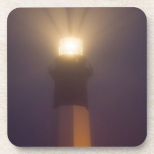 Dessous-de-verre États-Unis; Géorgie; Savannah. Phare de l'île de
