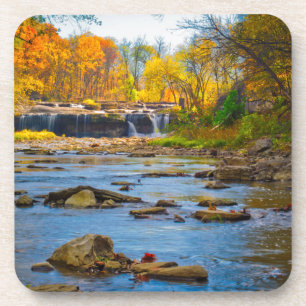 Dessous-de-verre États-Unis, Indiana. Cataract Falls State Recreati