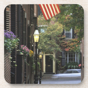 Dessous-de-verre États-Unis, Massachusetts, Boston, Beacon Hill.