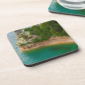 Dessous-de-verre États-Unis, Michigan. Formation de Castle Rock (Côté gauche)