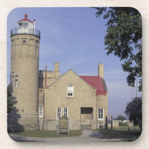 Dessous-de-verre États-Unis, Michigan Old Mackinac Point Lighthouse