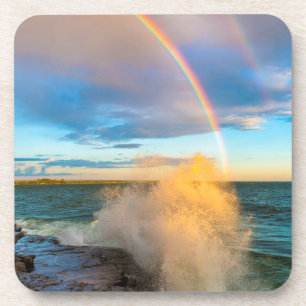 Dessous-de-verre États-Unis, New York, lac Ontario, Clark's Point