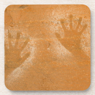 Dessous-de-verre États-Unis, Utah, Empreintes pictographiques sur g