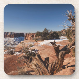 Dessous-de-verre États-Unis, Utah, Moab. Parc national de Canyonlan