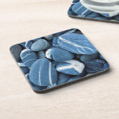 Dessous-de-verre États-Unis, Vermont, lac Champlain, pierres (Côté gauche)