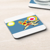 Dessous-de-verre Été axolotl  (Côté gauche)