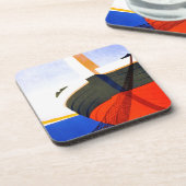 Dessous-de-verre Été en Italie Vintage voyage (Côté gauche)