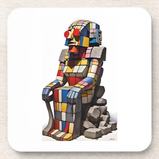 Dessous-de-verre Été froid (Devant)