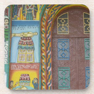 Dessous-de-verre Éthiopie : région du Tigré, Axum, église du Christ