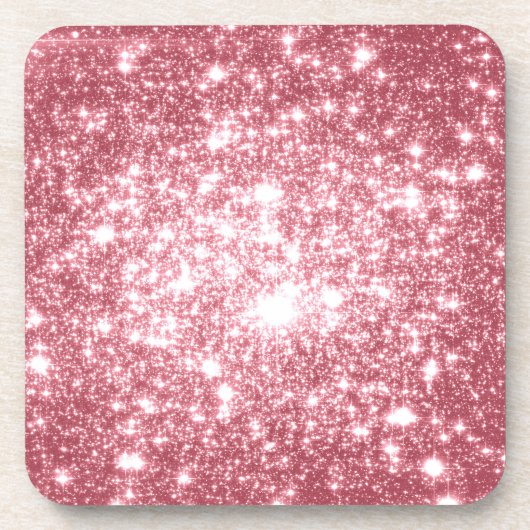 Dessous-de-verre Étincelle rose (Devant)