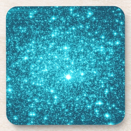 Dessous-de-verre Étincelle Turquoise (Devant)