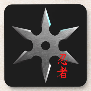 Dessous-de-verre Étoile de lancement de Ninja