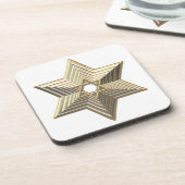 Dessous-de-verre Étoile d'or de David (Côté gauche)