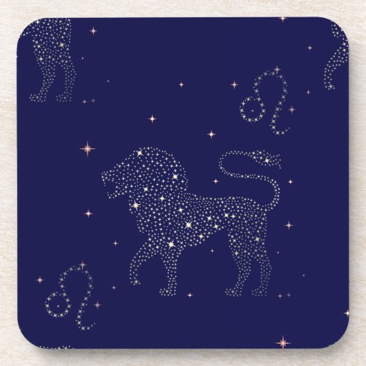 Dessous-de-verre étoile leo (Devant)