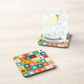 Dessous-de-verre étoile rétro (Côté Droit)