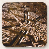 Dessous-de-verre Étoiles d'argile terrestre (Devant)