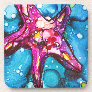Dessous-de-verre Étoiles de mer brillantes