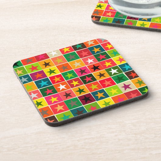 Dessous-de-verre étoiles de noël (Côté gauche)