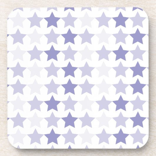 Dessous-de-verre Étoiles Patriotique Blue Ombre (Devant)