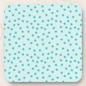 Dessous-de-verre Étoiles turquoises (Devant)
