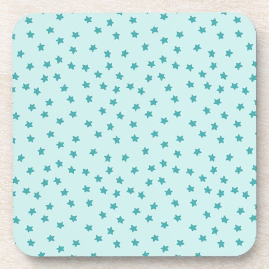 Dessous-de-verre Étoiles turquoises (Devant)