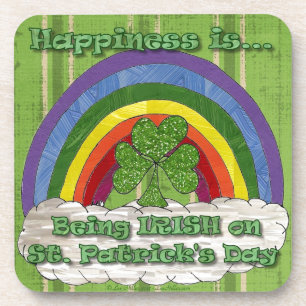 Dessous-de-verre Être Irlandais le jour de la Saint-Patrick
