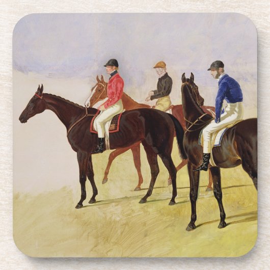Dessous-de-verre Étude de trois fissures de course d'obstacles : (Devant)