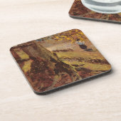 Dessous-de-verre Étude des troncs d'arbre (Côté gauche)