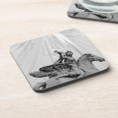 Dessous-de-verre Europe, France, Paris. Statue et grande roue, 2 (Côté gauche)