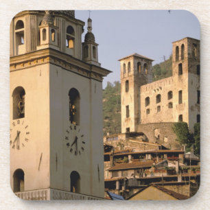 Dessous-de-verre Europe, Italie, Ligurie, Dolceacqua : Riviera di