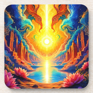 Dessous-de-verre Éveil Divin de la Ville Lumière