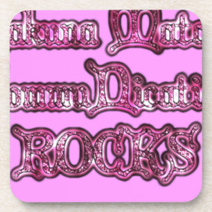 Dessous-de-verre Événements spéciaux Occasion Rose Hakuna Matata