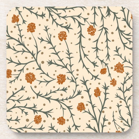 Dessous-de-verre Evergreen Kisses Under the Mistletoe (Devant)