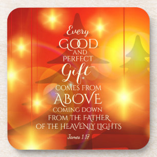 Dessous-de-verre Every Perfect Gift comes from Above, Christmas
