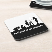 Dessous-de-verre "Évolution d'un apostoat" (Côté gauche)