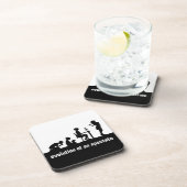 Dessous-de-verre "Évolution d'un apostoat" (Côté Droit)