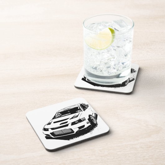 Dessous-de-verre Évolution Mitsubishi (Côté Droit)