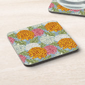 Dessous-de-verre Excellent motif avec des chrysanthèmes (Côté gauche)