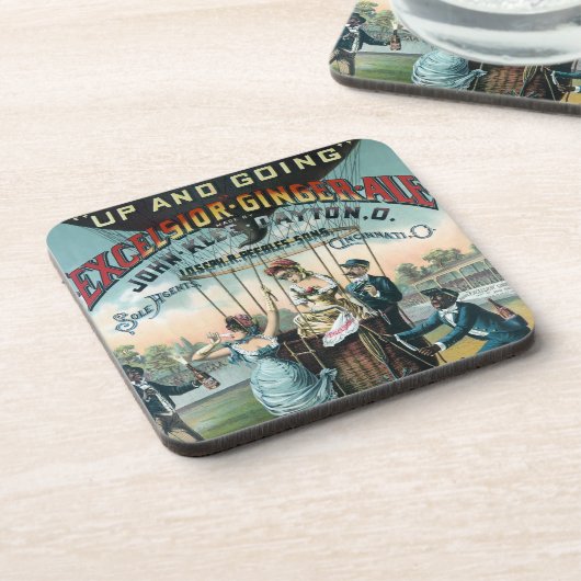 Dessous-de-verre Excelsior Ginger Ale (Côté gauche)