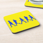 Dessous-de-verre Exécution De L'Exercice De Jogging (Côté gauche)